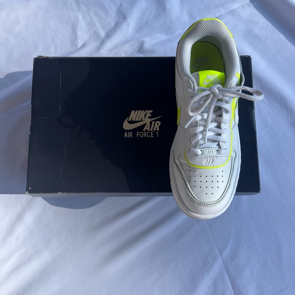 air force 1 shadow neon gelb